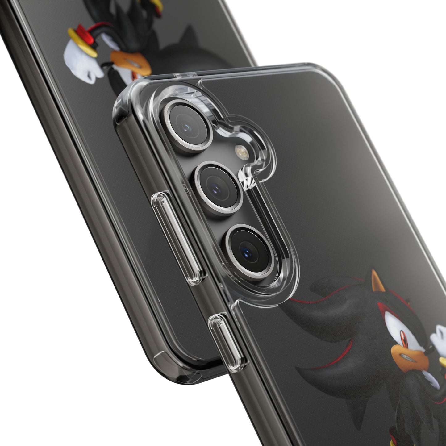 Phone Case, Shadow The Hedgehog Gaming Gift, Personalized Mobile Cover, Birthday Holidays Clear Phone Case, Stylish Phone Case