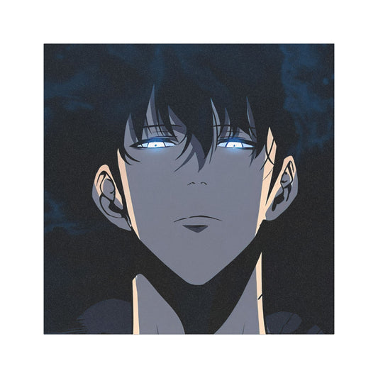 Sung Jinwoo Solo Leveling Anime Car Magnets - Cool Vehicle Decor, Gift for Anime Lovers, Unique Designs, Customize Stickers