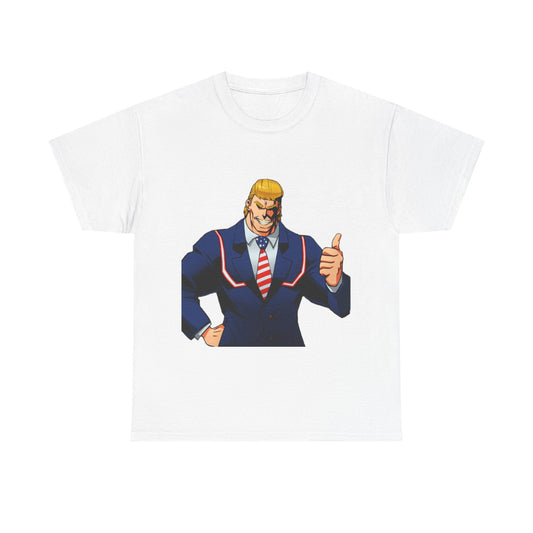 T-shirt Donald Trump, Wall-Might, Donald Trump anime Shirt, custom shirt