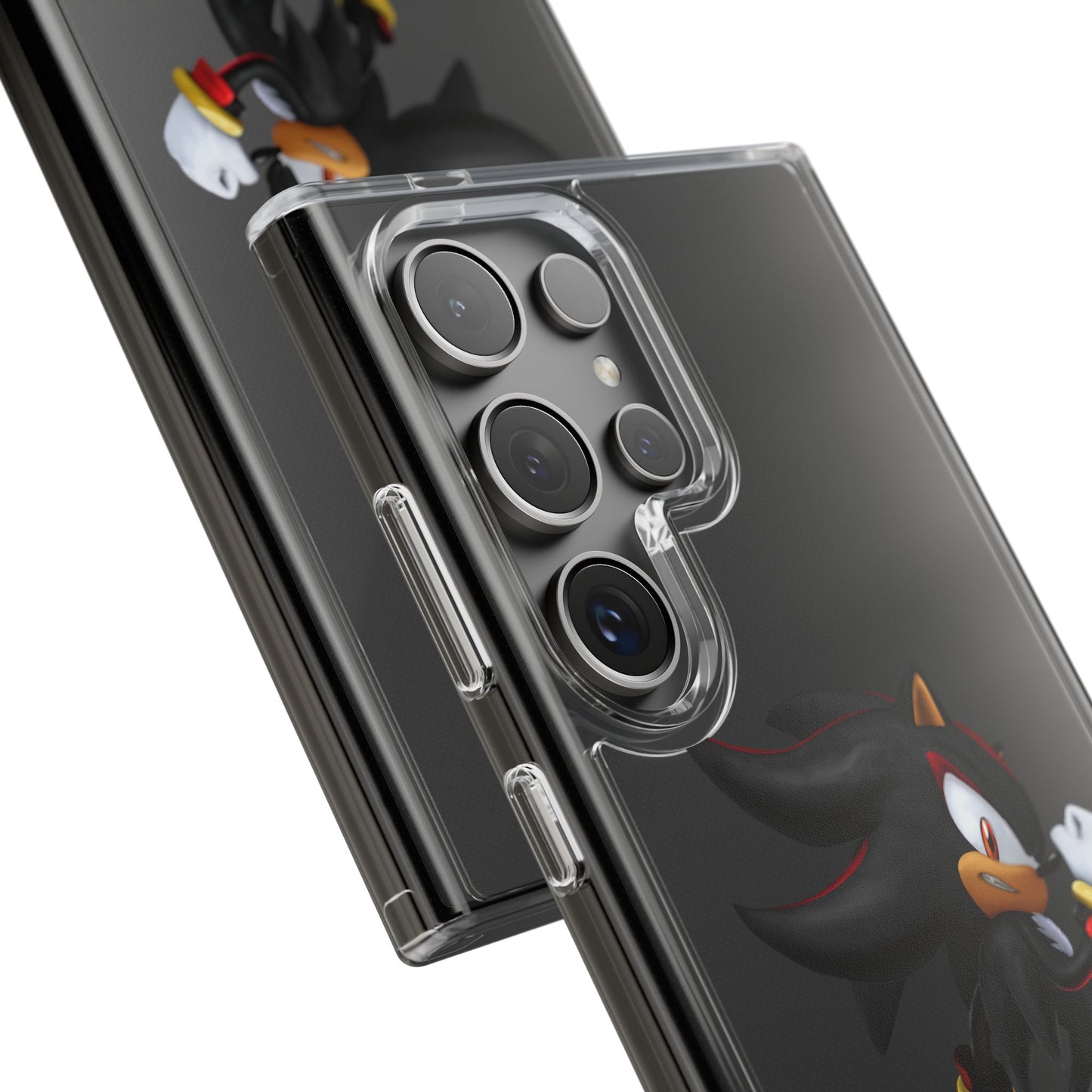 Phone Case, Shadow The Hedgehog Gaming Gift, Personalized Mobile Cover, Birthday Holidays Clear Phone Case, Stylish Phone Case