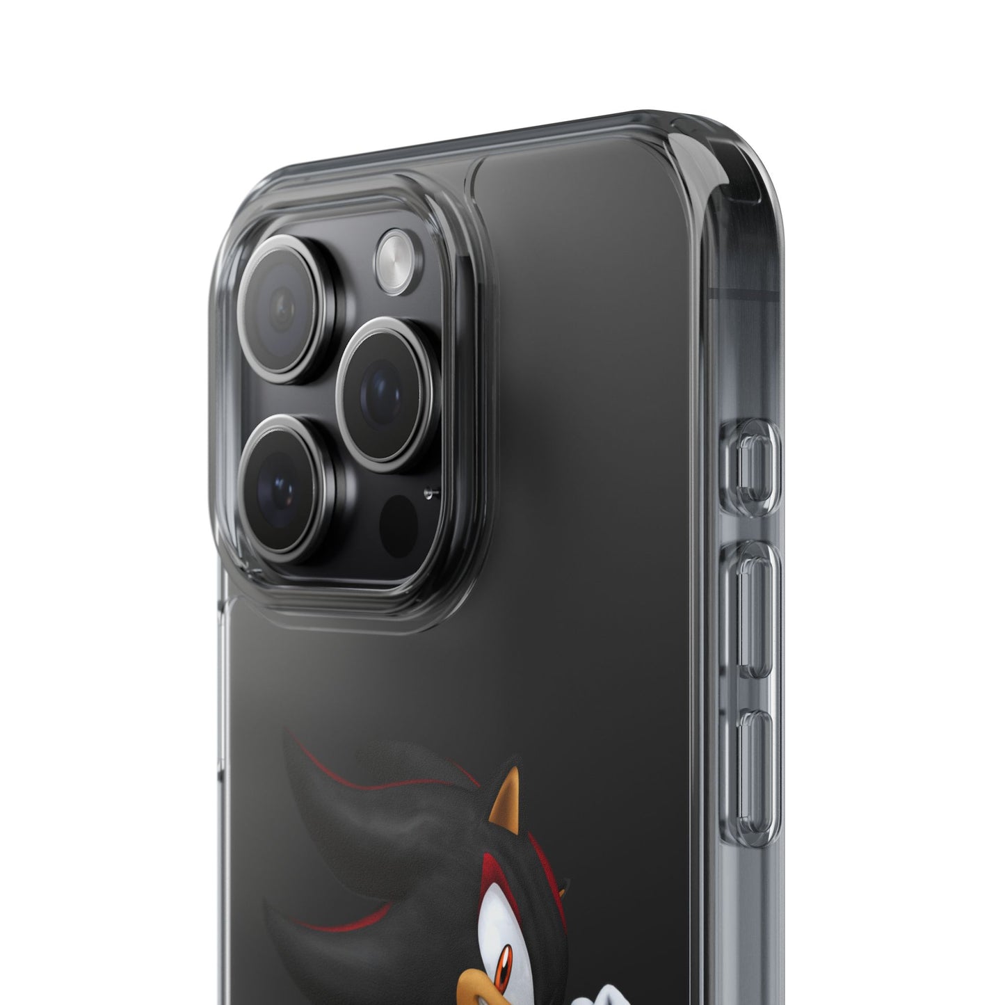 Phone Case, Shadow The Hedgehog Gaming Gift, Personalized Mobile Cover, Birthday Holidays Clear Phone Case, Stylish Phone Case