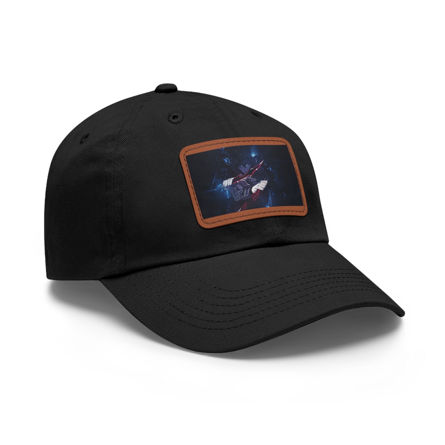 Sung Jin-Woo Cap, Solo Leveling, Leather Patch, Casual Cap for Dads | Gift for Father's Day, Birthday, Stylish Unisex Everyday Style