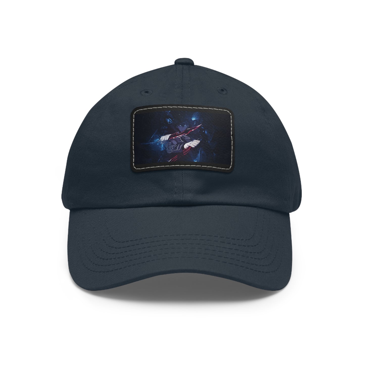 Sung Jin-Woo Cap, Solo Leveling, Leather Patch, Casual Cap for Dads | Gift for Father's Day, Birthday, Stylish Unisex Everyday Style