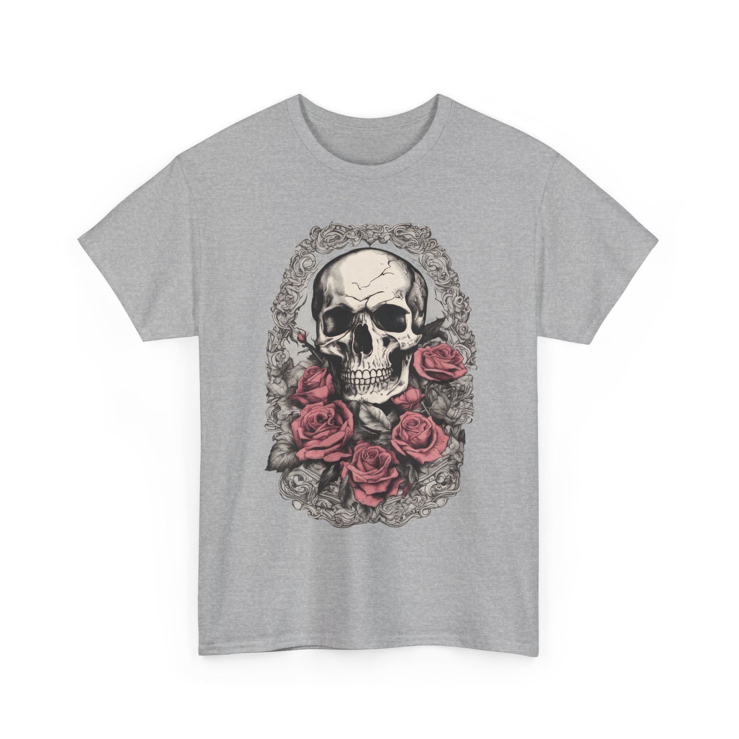 Skull T-Shirt, Camiseta de Calavera Unisex, Skull Fashion Shirt, Moda con Calaveras, Skull Casual Wear, Ropa Casual con Calaveras
