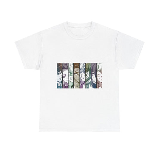 Demon Slayer Hashira T-Shirt - Anime-Inspired Tee for Fans, Casual Wear, Gifts, Conventions, Everyday Style, Manga Apparel, Street Wear