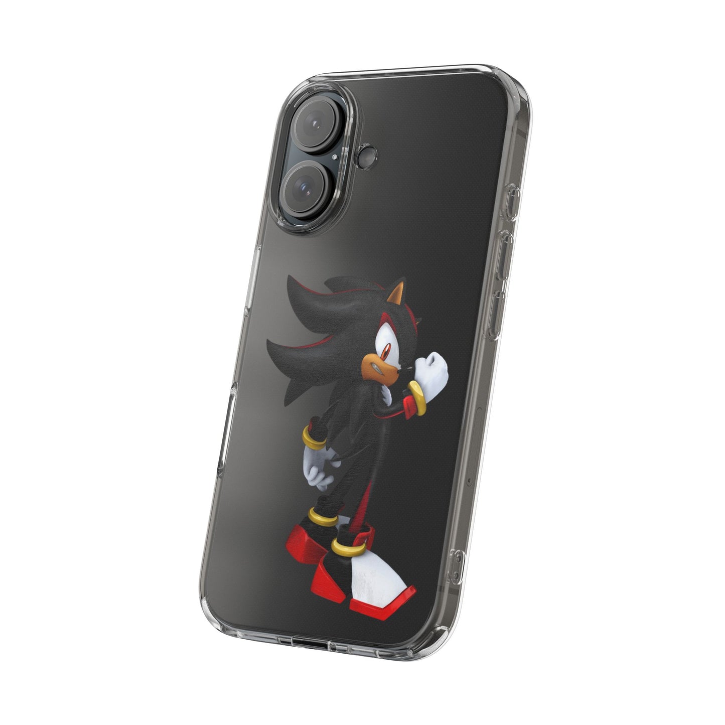 Phone Case, Shadow The Hedgehog Gaming Gift, Personalized Mobile Cover, Birthday Holidays Clear Phone Case, Stylish Phone Case
