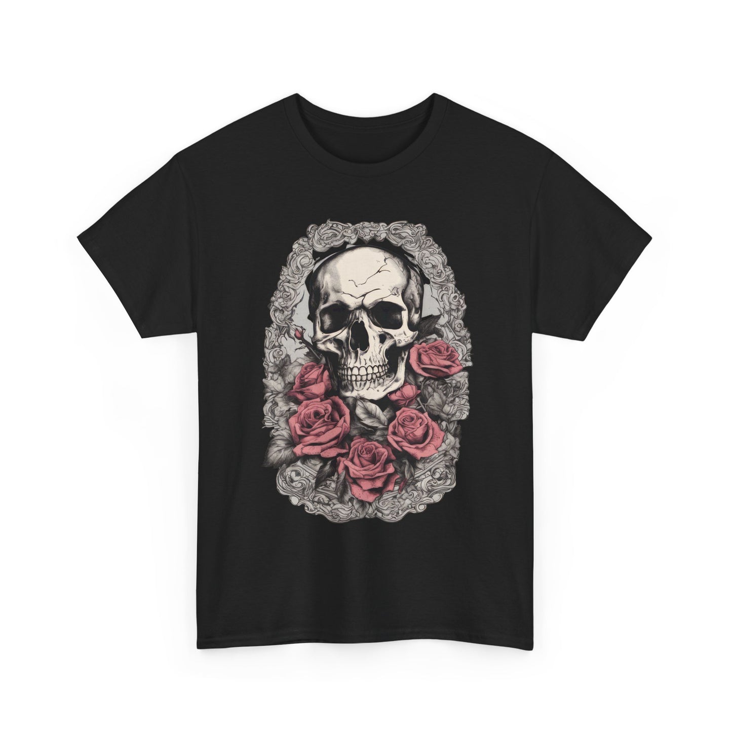 Unisex Skull T-Shirt, Camiseta de Calavera Unisex, Skull Fashion Shirt, Moda con Calaveras, Skull Casual Wear, Ropa Casual con Calaveras