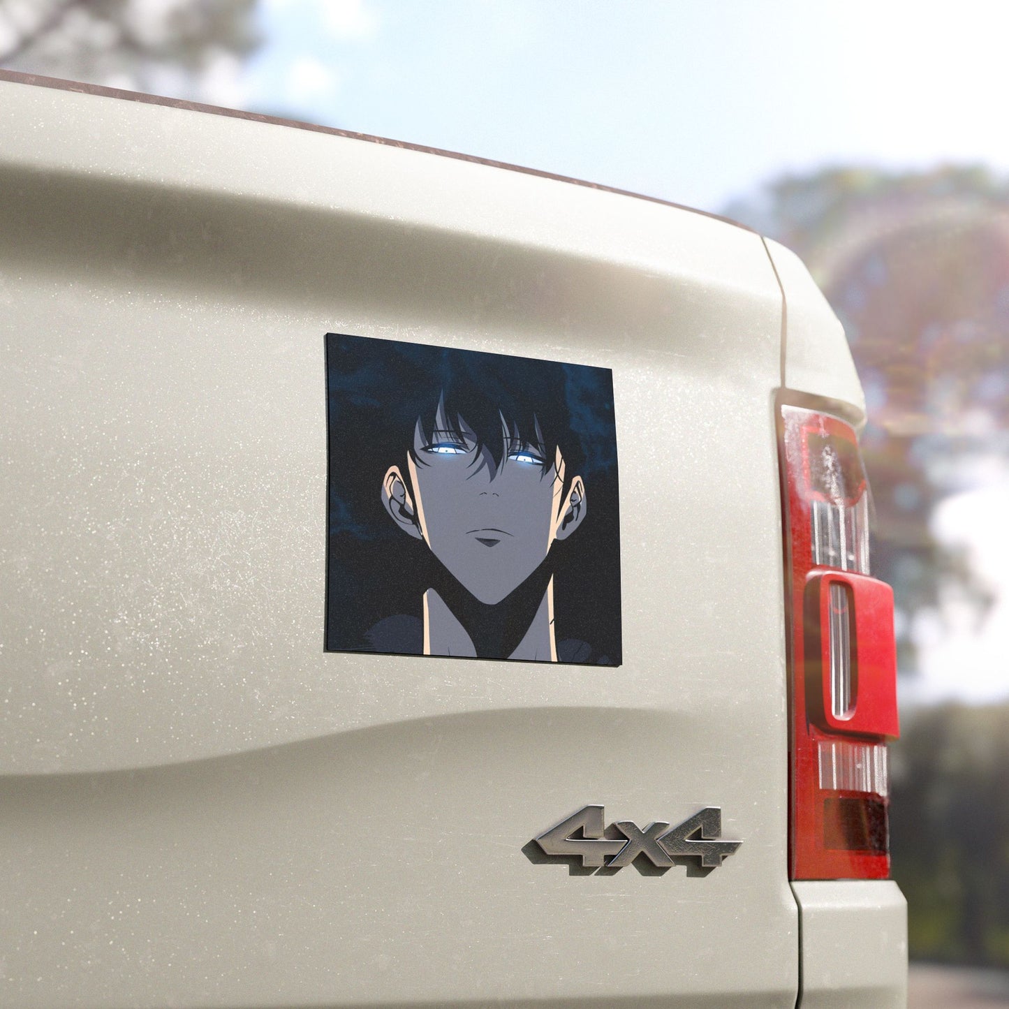 Sung Jinwoo Solo Leveling Anime Car Magnets - Cool Vehicle Decor, Gift for Anime Lovers, Unique Designs, Customize Stickers