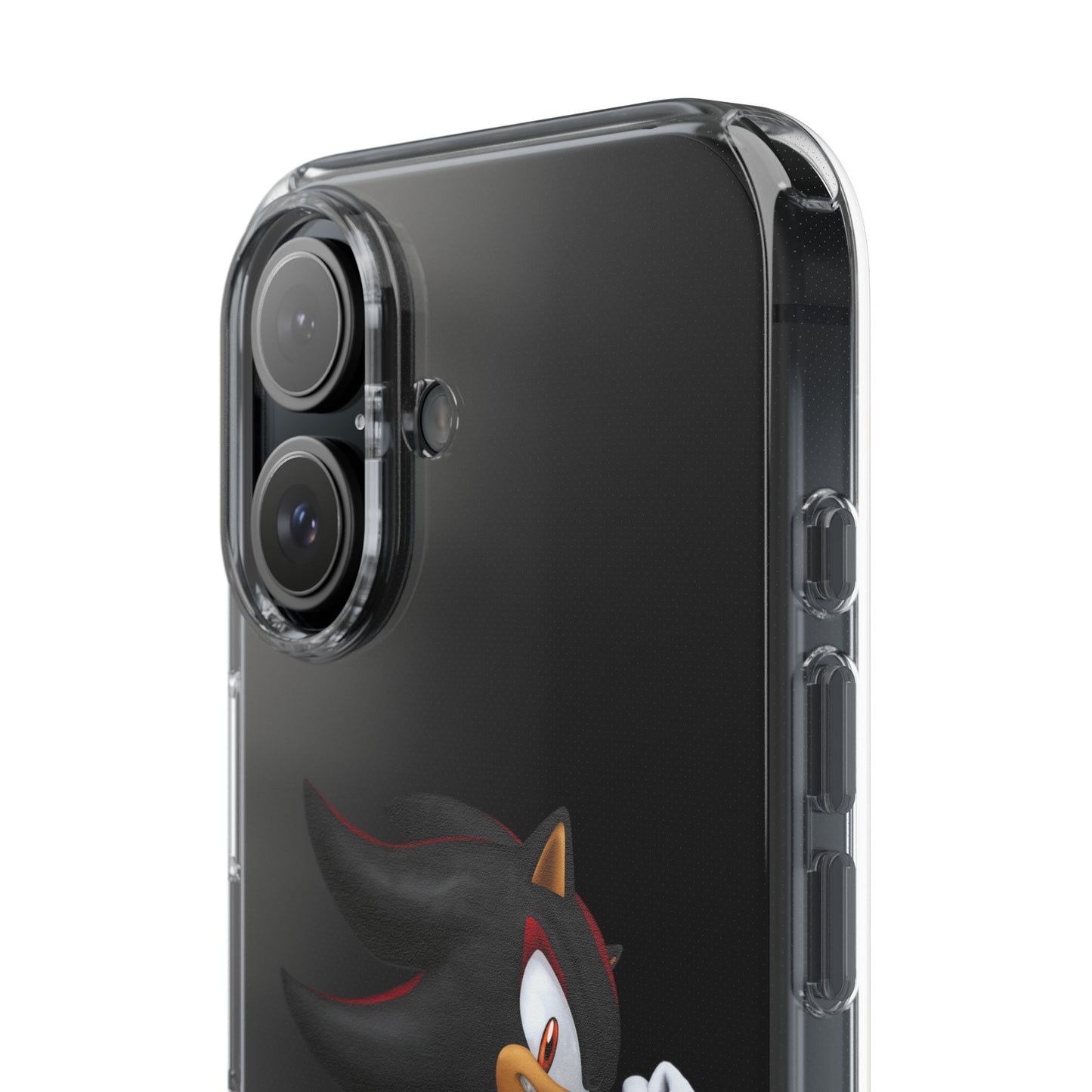 Phone Case, Shadow The Hedgehog Gaming Gift, Personalized Mobile Cover, Birthday Holidays Clear Phone Case, Stylish Phone Case