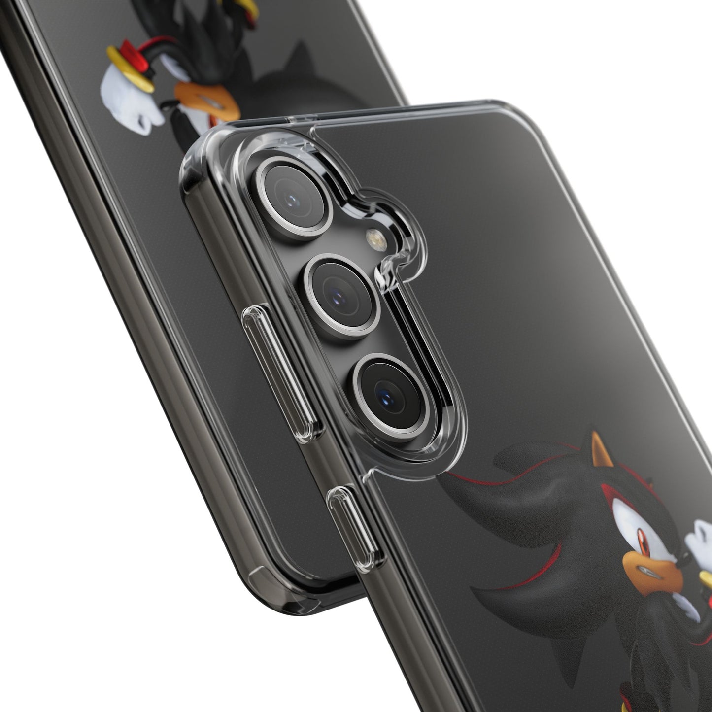 Phone Case, Shadow The Hedgehog Gaming Gift, Personalized Mobile Cover, Birthday Holidays Clear Phone Case, Stylish Phone Case