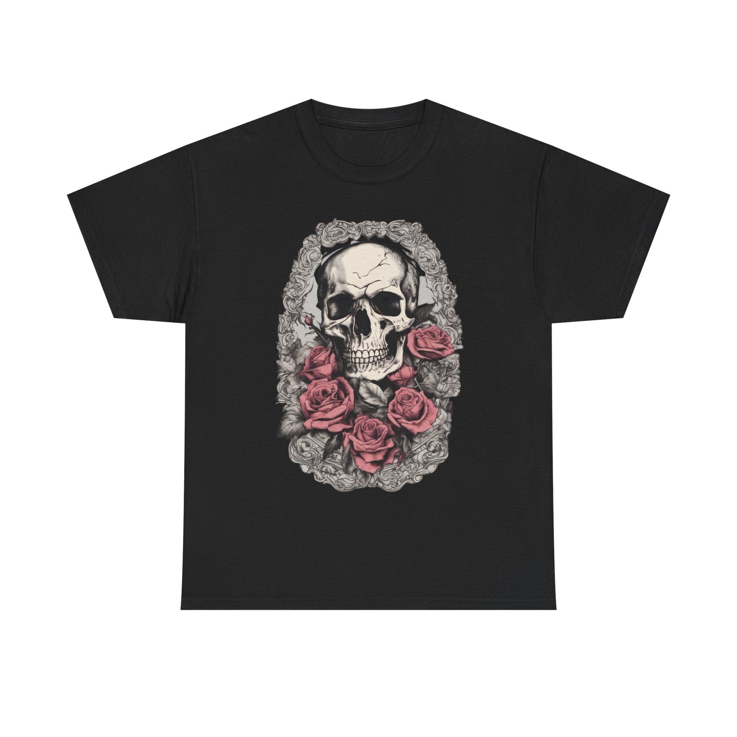 Unisex Skull T-Shirt, Camiseta de Calavera Unisex, Skull Fashion Shirt, Moda con Calaveras, Skull Casual Wear, Ropa Casual con Calaveras