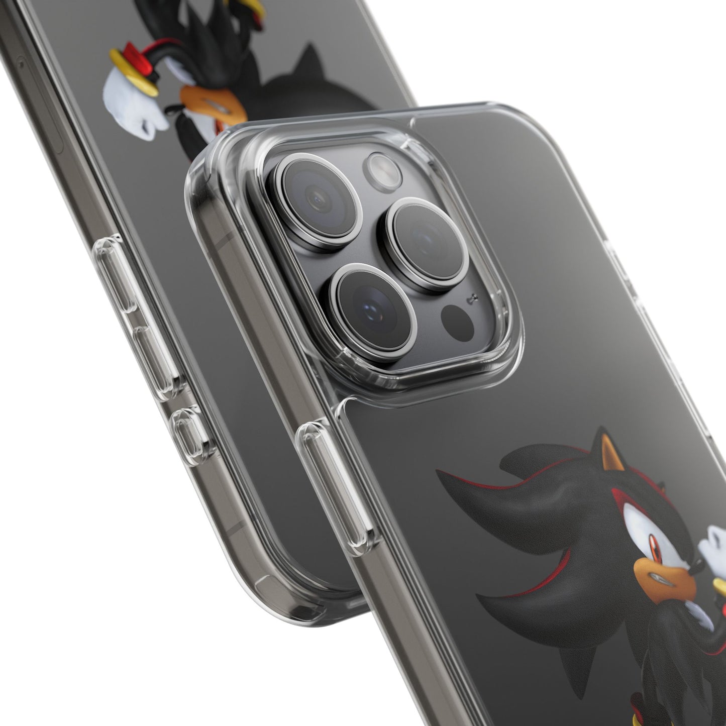 Phone Case, Shadow The Hedgehog Gaming Gift, Personalized Mobile Cover, Birthday Holidays Clear Phone Case, Stylish Phone Case