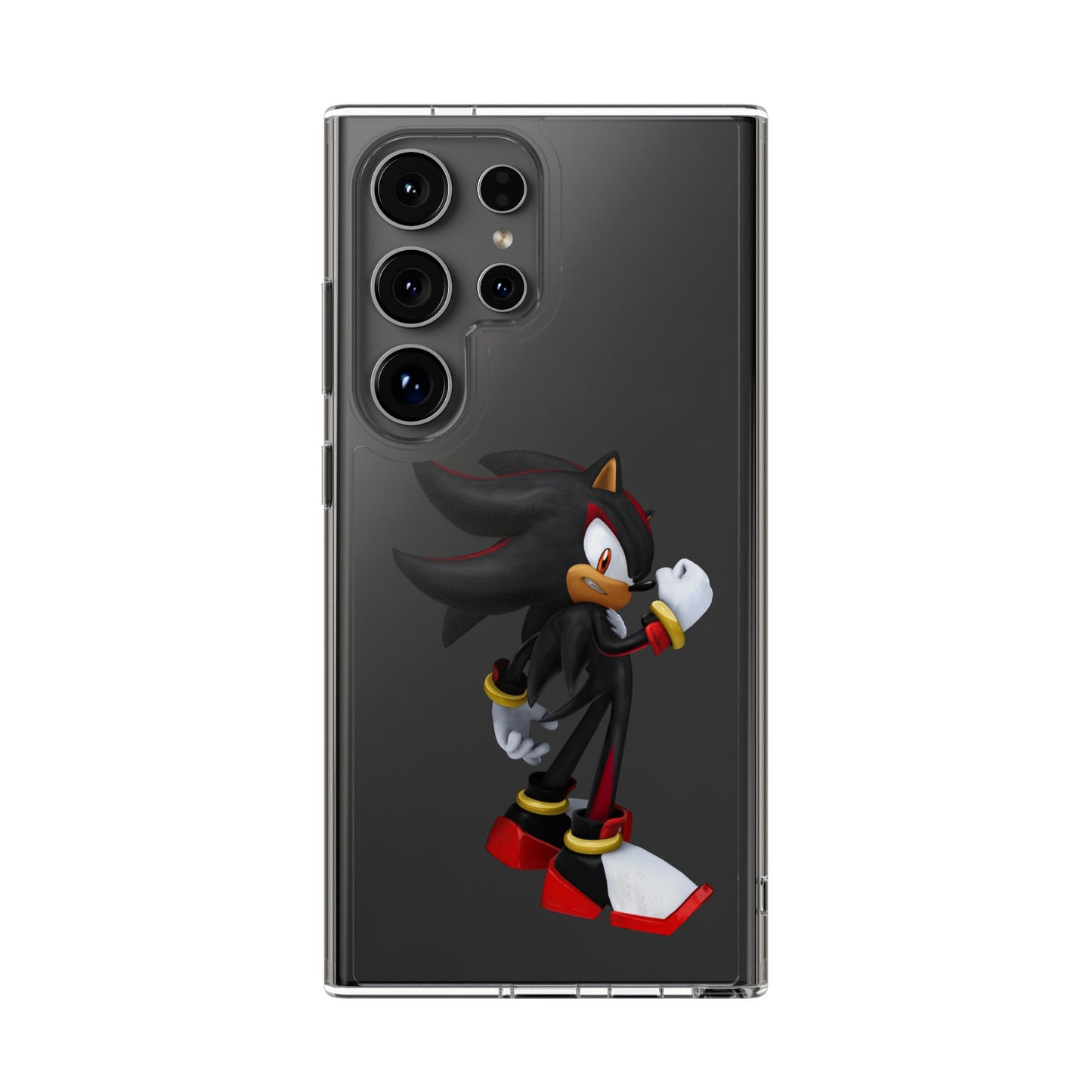 Phone Case, Shadow The Hedgehog Gaming Gift, Personalized Mobile Cover, Birthday Holidays Clear Phone Case, Stylish Phone Case