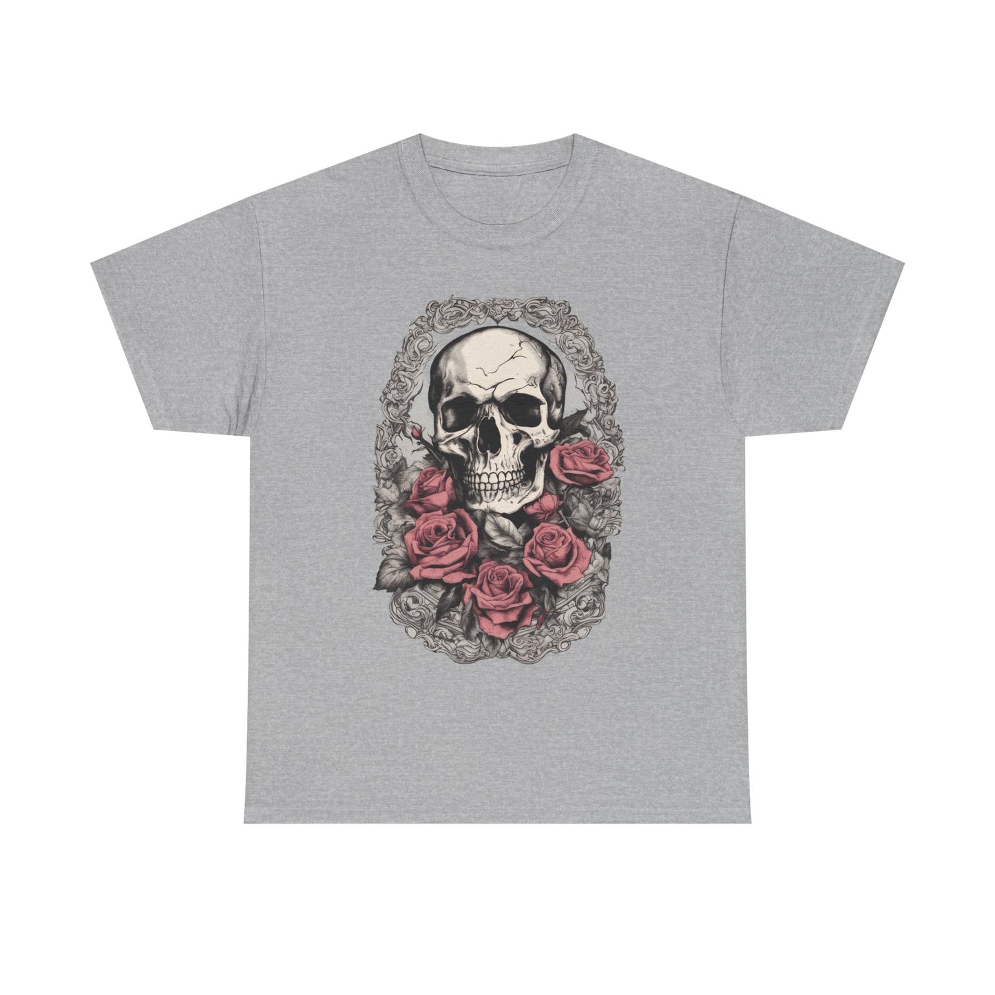 Skull T-Shirt, Camiseta de Calavera Unisex, Skull Fashion Shirt, Moda con Calaveras, Skull Casual Wear, Ropa Casual con Calaveras